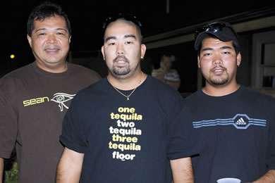 Rudy Ladera, Gregg Takata and Ryan Murakami