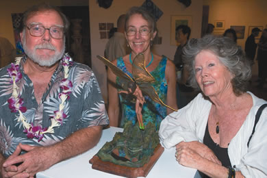 Donald K. Johnson, Helen Matheus and Linda Hayden 