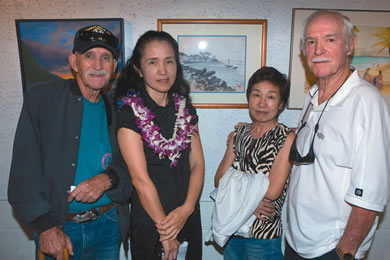 Bill De Luz, Hisae Shouse, Toshiko and Arthur De Luz 