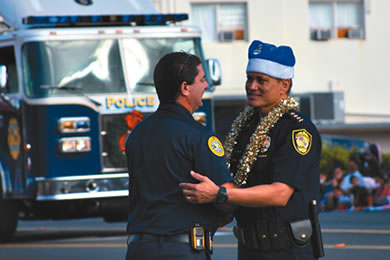 Honolulu's new Police Chief Louis M. Kealoha