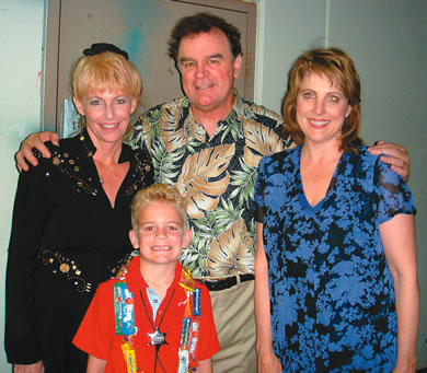 Teresa, Bryce and Joe Moore, and Tina Shelton