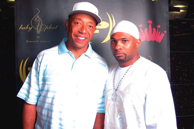 Darnell Jones and Russell Simmons
