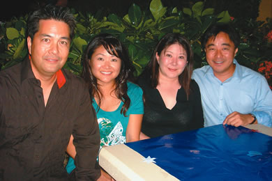 Mark Ida, Kendra Inoue, Laura Maeshiro and Glenn Wakai
