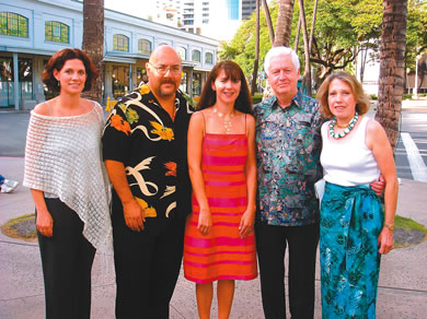  Anne Torphy, Henry Akina, Karen Tiller and Suzanne Engel