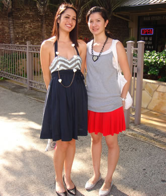 Tiffany Lau and Michele Lau