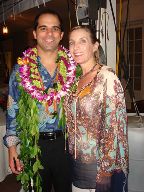 Josh Feldman with wife Lori