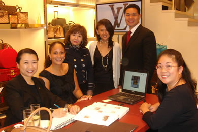 Lynn Lee, Yuko Torii, Melissa Cohen, Mary Chang, Ming Lee and Larry Pascua