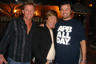 Russell with T.Jay Thompson, and Vince Krause