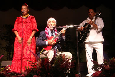 Bill Tapia, Mihana Souza and Kahalepuna Trio