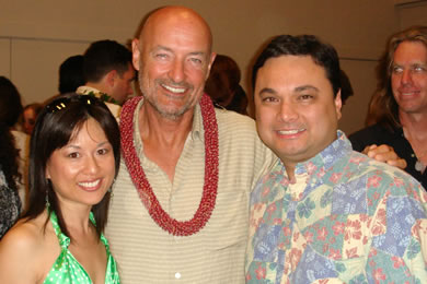 Terry O’Quinn, Yvonne Yanagihara Goss and Lincoln Jacobe