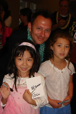Michael Emerson, Ayaka Kimura and Keri Wagner