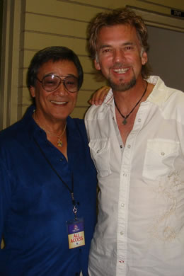 Jimmy Borges with Kenny Loggins
