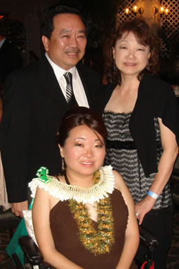 Glenn, Pearl and Dara Fukuhara