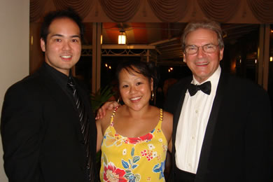 Lance Ishibashi, Phil Scellato and Audrey Taniguchi