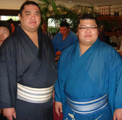 Wakanosato and Takekaze