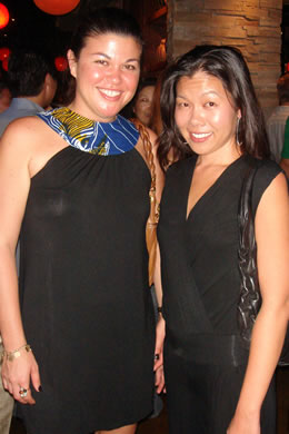 Molly Watanabe and Sarah Honda