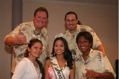 Miss Hawaii Teen USA Serena Karnagy hosted a send-off party July 21 at Waikiki Resort Hotel