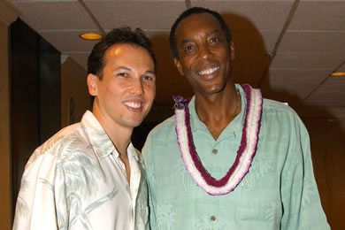  Dave Vinton with Dwight Holiday