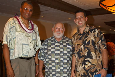 Bob Nash, Jim and Kanoa Leahey