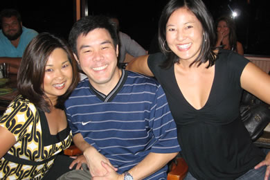 Kristine Uyeno, Darren Pai and Joann Shin