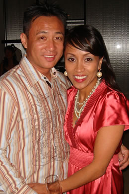 Valerie Ragaza and Joe Miao