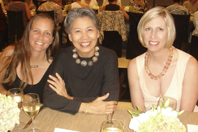 Heather Williams, Yvonne Cheng and Dawn McNaughton