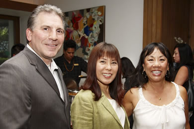 John Geppert, Gayle Yamada, Linda Woo.