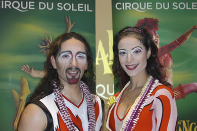 At a press conference July 31 at Blaisdell Arena, Cirque du Soleil announced that its Saltimbanco Ar