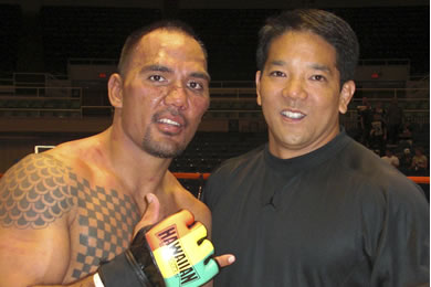 Kala Kolohe with Dr. Clint Suzuki.