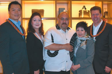 Sean Kim, Cathy Foy, Henry Akina, Mary Chang and Dale Ruff.