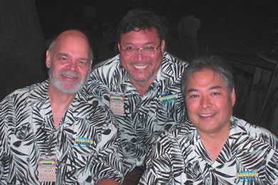 Alan Boyd, Kimo Akane and Alan Yamamoto.