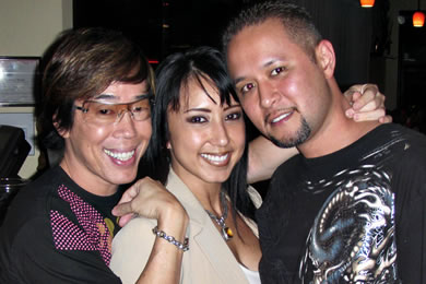 Russell Tanoue, Kim Koga and Robin Lee