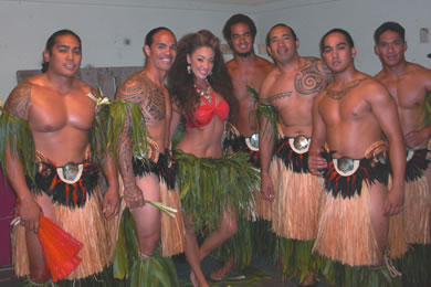 Backstage at the Miss Hawaii USA Pageant Nov. 9 at Level4