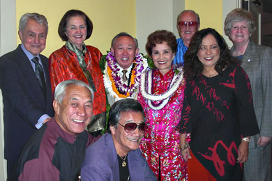 Hawaii Theatre Center hosted a reception Feb. 4 honoring Dr. Larry Chan Tseu and his late wife BoHin