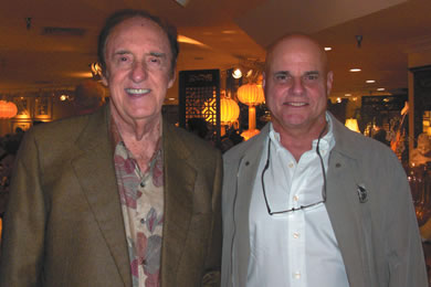 Jim Nabors with Stan Cadwallader. Jim, who turns 80 on June 12