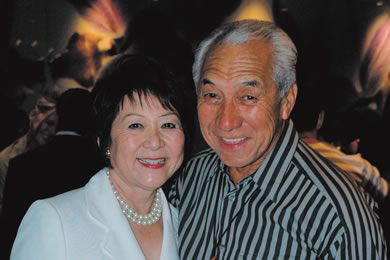 Linda Wong and Danny Kaleikini.