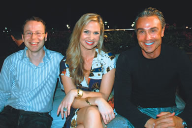 Mark Aldridge, Erika Kauffman and Massimo Galluzzo.