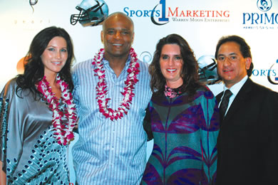 Warren Moon and Tony Gonzalez hosted the Pro Bowl Player Party Jan. 27 at Pearl Ultra Lounge. 