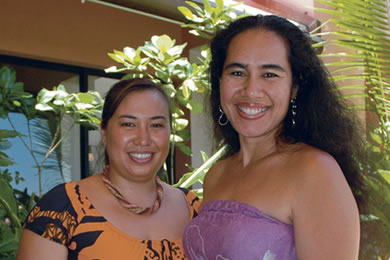 Lihau Paik of Kupaoa and Kainani Kahaunaele