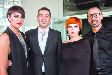 J Salon, W Salon and Salon Blanc joined together with L'Oreal's International Portfolio Artist