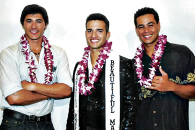 2Couture presented the Hawaii's Most Beautiful Man Contest at the Hawaii Woman Expo Sept. 10.