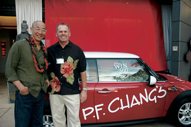 P.F. Chang's Honolulu celebrated its fifth anniversary with a VIP dinner Oct. 5 at its Hokua locatio