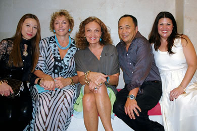 Diane von Furstenberg celebrated the grand opening of DVF Honolulu with a private party Nov. 22.