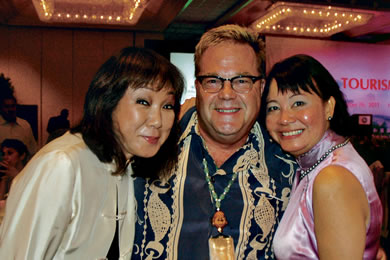 Pamela Young, Eric Chandler and Wei-Wei Sun.