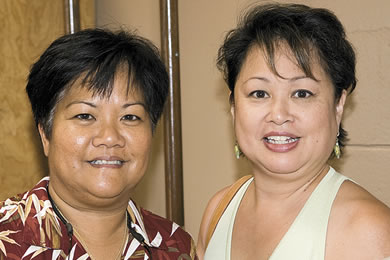Maralani Wong and Patty Colemon