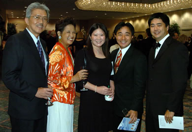 Stanford and Lynette Yuen, Laura Maeshiro, Glenn Wakai and Neal Yokota ...