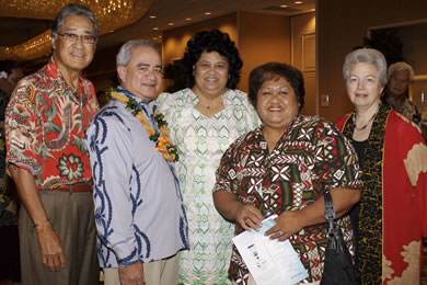 Gus Hannemann, Togiola and Mary Tulafono, Vaisa Ilaoa and Lydia ...