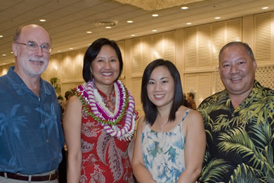 Pat McFadden, Carol Ai May, Liane Lum and Chad Karasaki | Girl Scouts ...