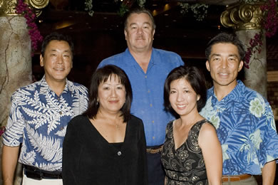 Wayne Kirihara, Candice Naito, Jim Beaumont, Teale Lee and Blenn ...