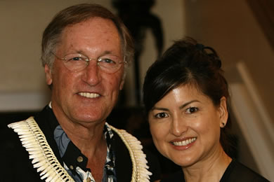 Kirk Matthews and Kathy Muneno | Pau Hana Celebrity Auction | Midweek.com